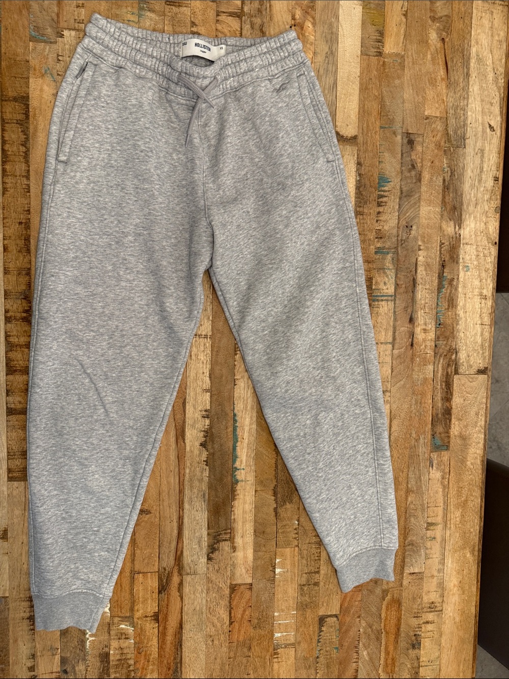 Hollister Heather Gray Jogger Sweatpants
